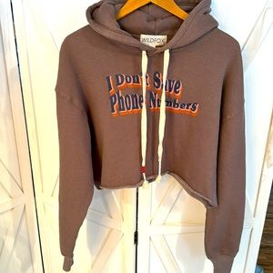 Wildfox “I Don’t Save Phone Numbers” Sweatshirt